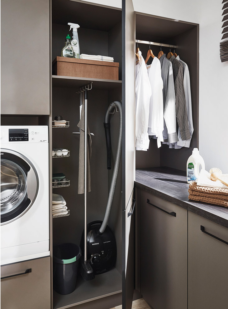 Agencement ménager et dressing